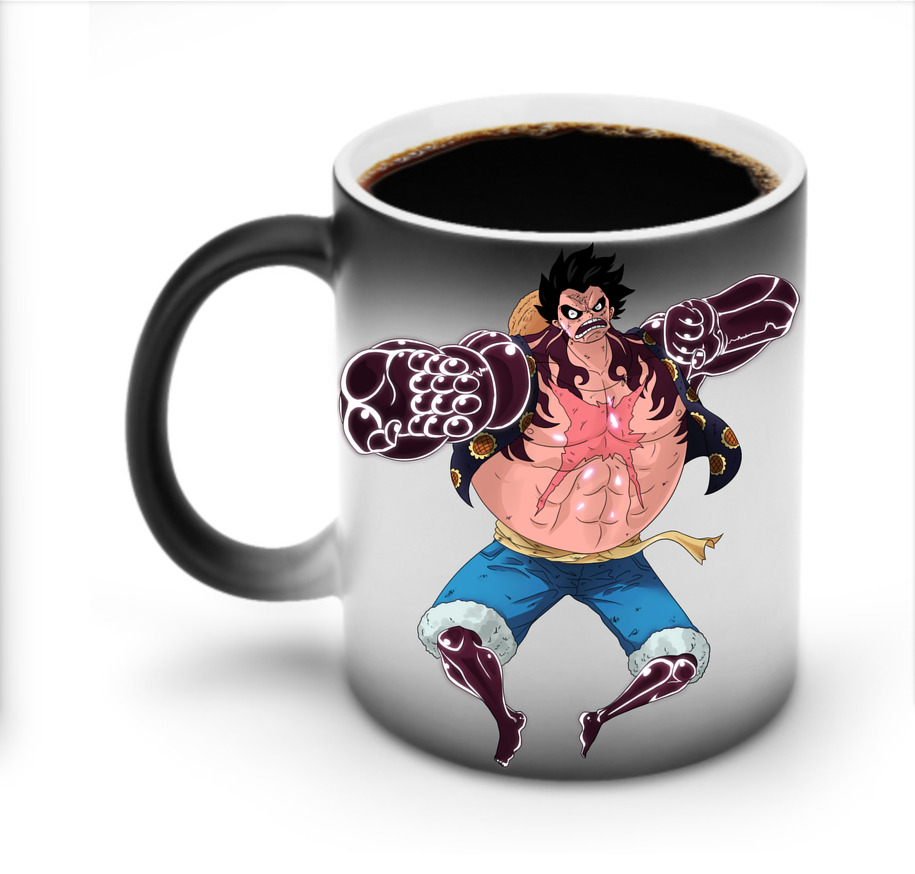 ワンピース モンキー・D・ルフィ ONE PIECE Monkey D. Luffy 温度変色マグカップ