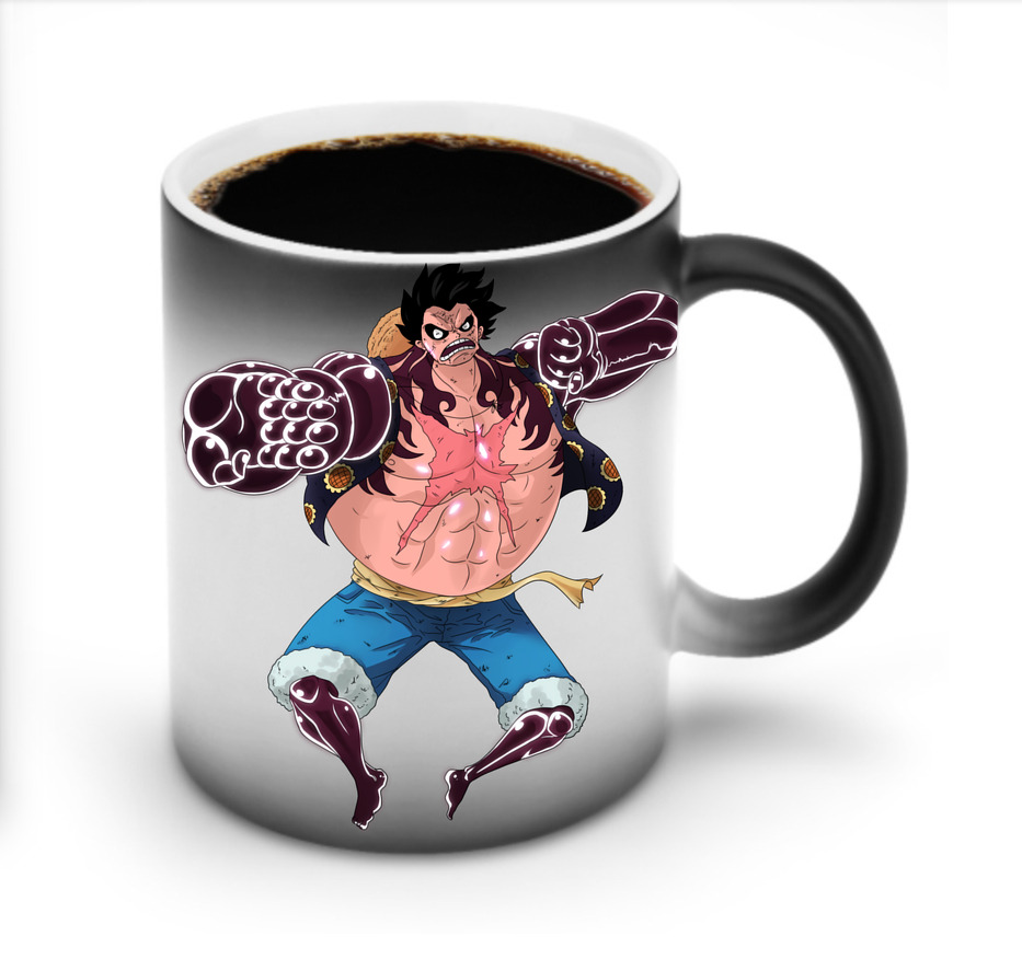 ワンピース モンキー・D・ルフィ ONE PIECE Monkey D. Luffy 温度変色マグカップ