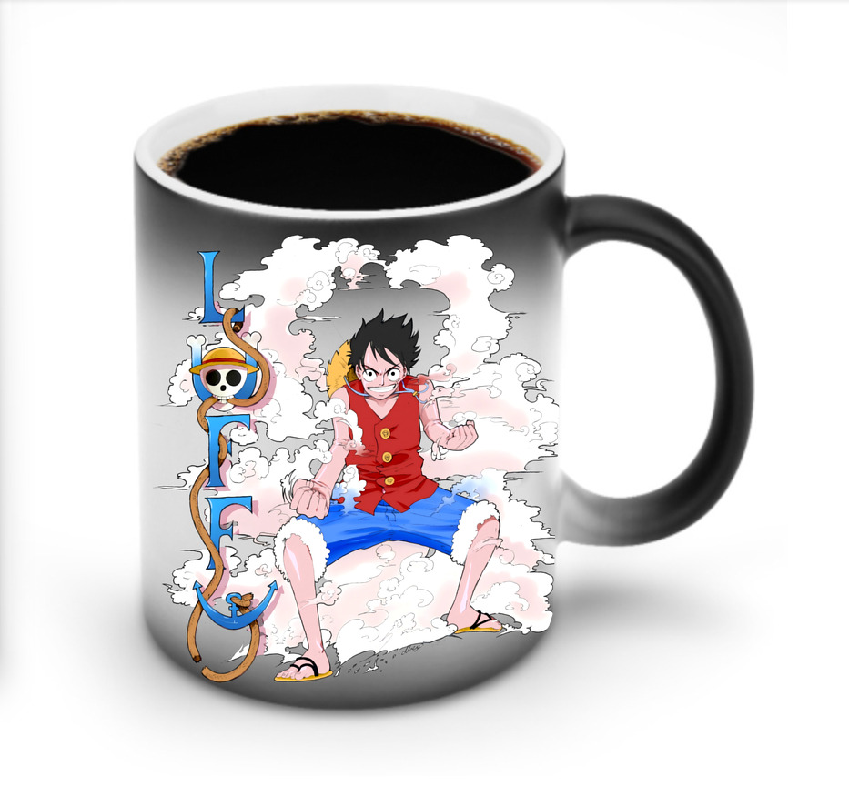 ワンピース モンキー・D・ルフィ ONE PIECE Monkey D. Luffy 温度変色マグカップ