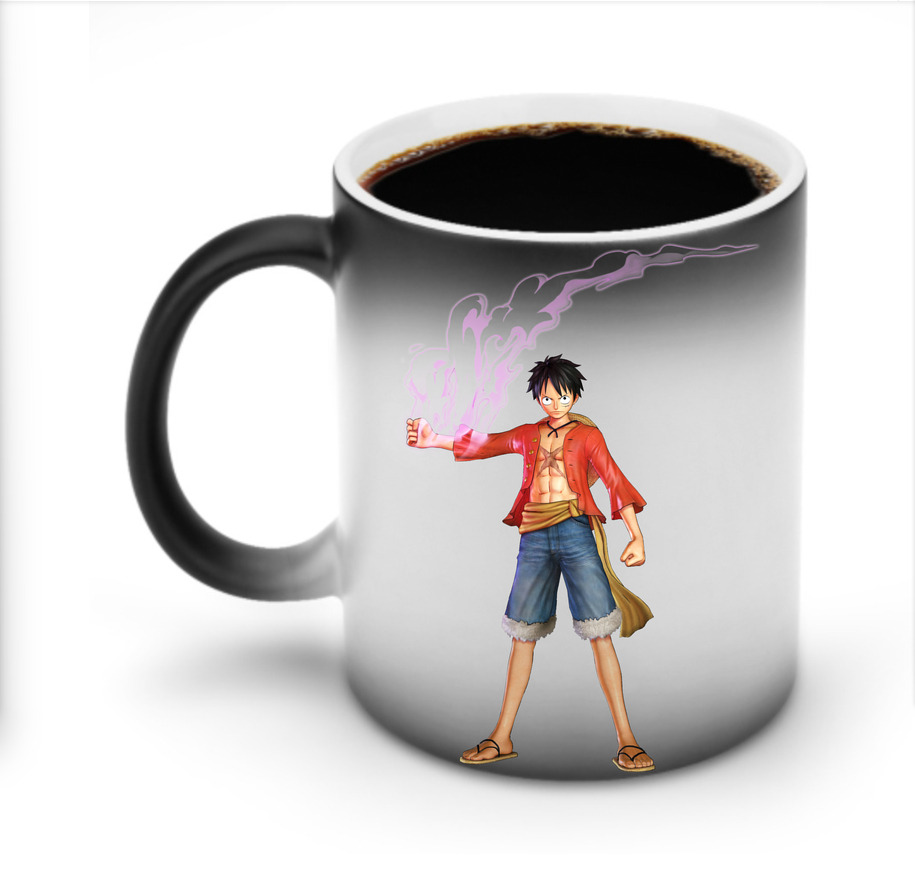 ワンピース モンキー・D・ルフィ ONE PIECE Monkey D. Luffy 温度変色マグカップ