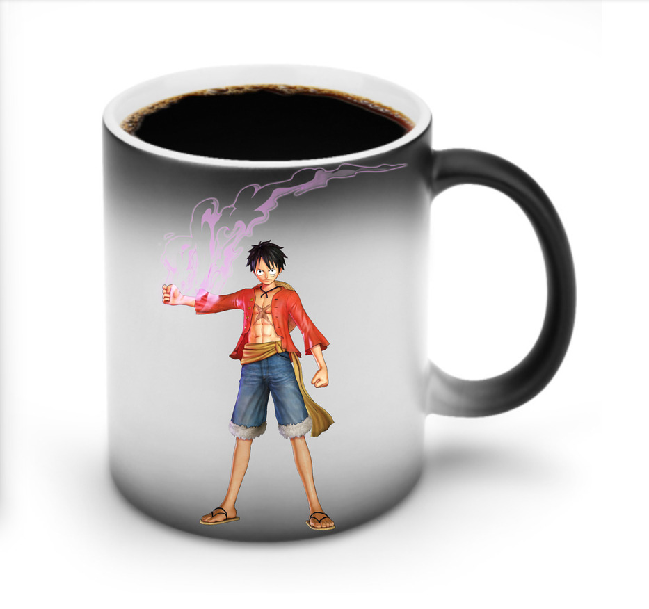 ワンピース モンキー・D・ルフィ ONE PIECE Monkey D. Luffy 温度変色マグカップ