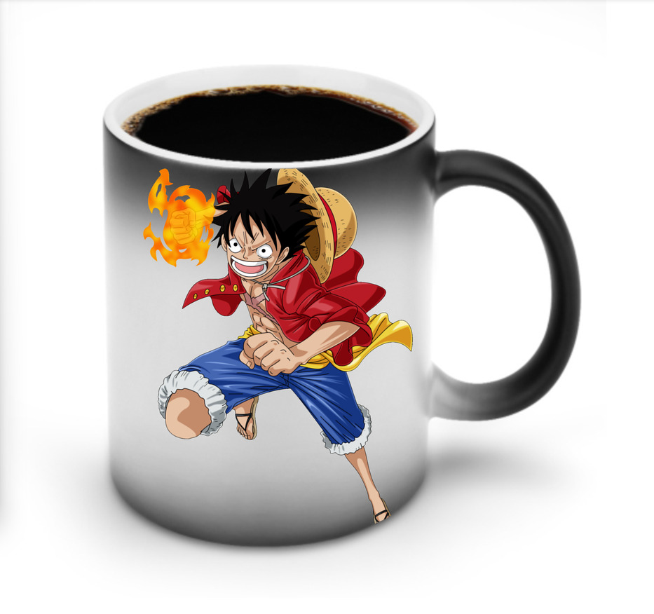 ワンピース モンキー・D・ルフィ ONE PIECE Monkey D. Luffy 温度変色マグカップ