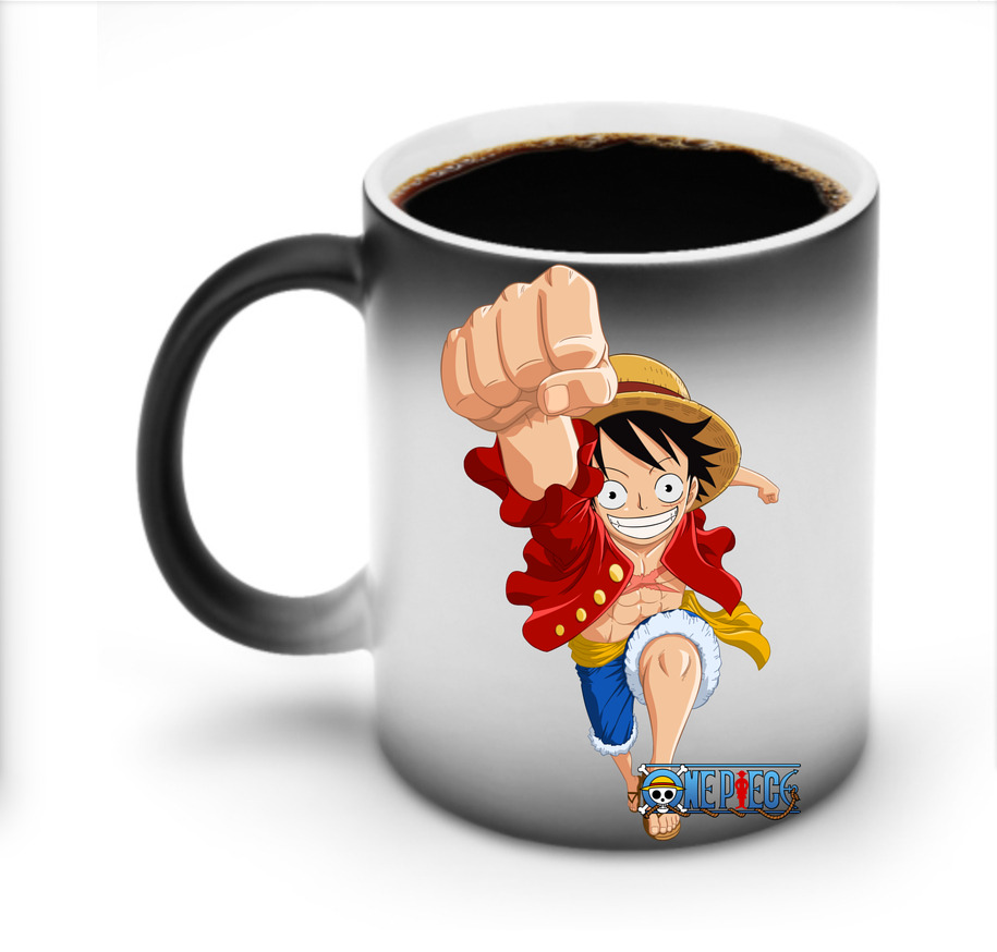 ワンピース モンキー・D・ルフィ ONE PIECE Monkey D. Luffy 温度変色マグカップ