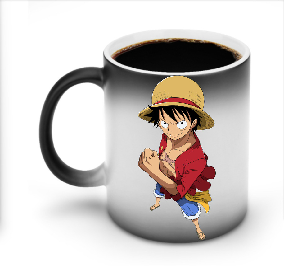 ワンピース モンキー・D・ルフィ ONE PIECE Monkey D. Luffy 温度変色マグカップ