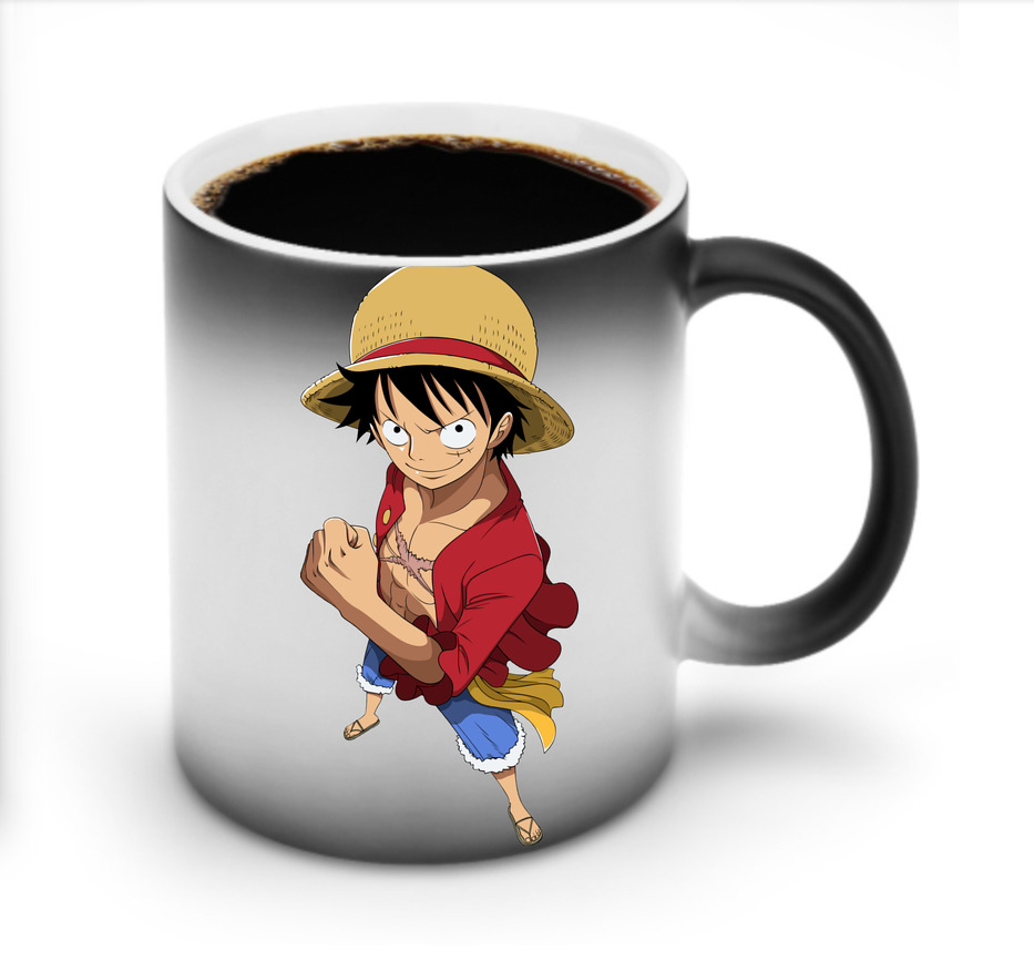 ワンピース モンキー・D・ルフィ ONE PIECE Monkey D. Luffy 温度変色マグカップ