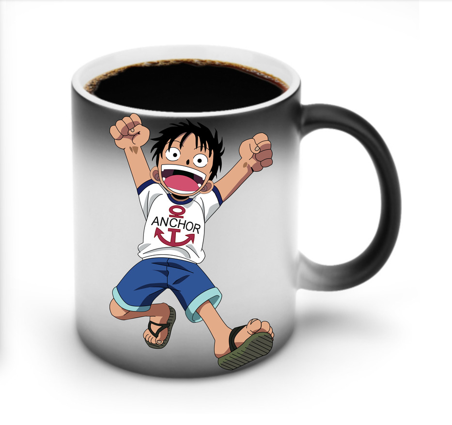 ワンピース モンキー・D・ルフィ ONE PIECE Monkey D. Luffy 温度変色マグカップ