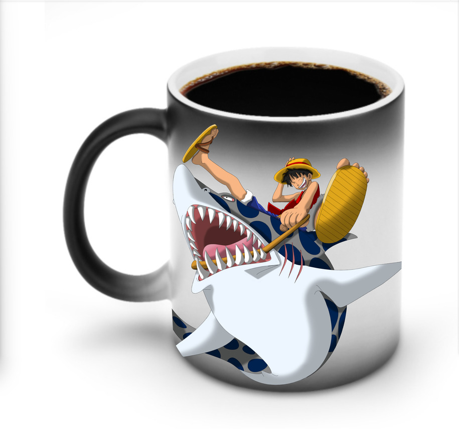 ワンピース モンキー・D・ルフィ ONE PIECE Monkey D. Luffy 温度変色マグカップ