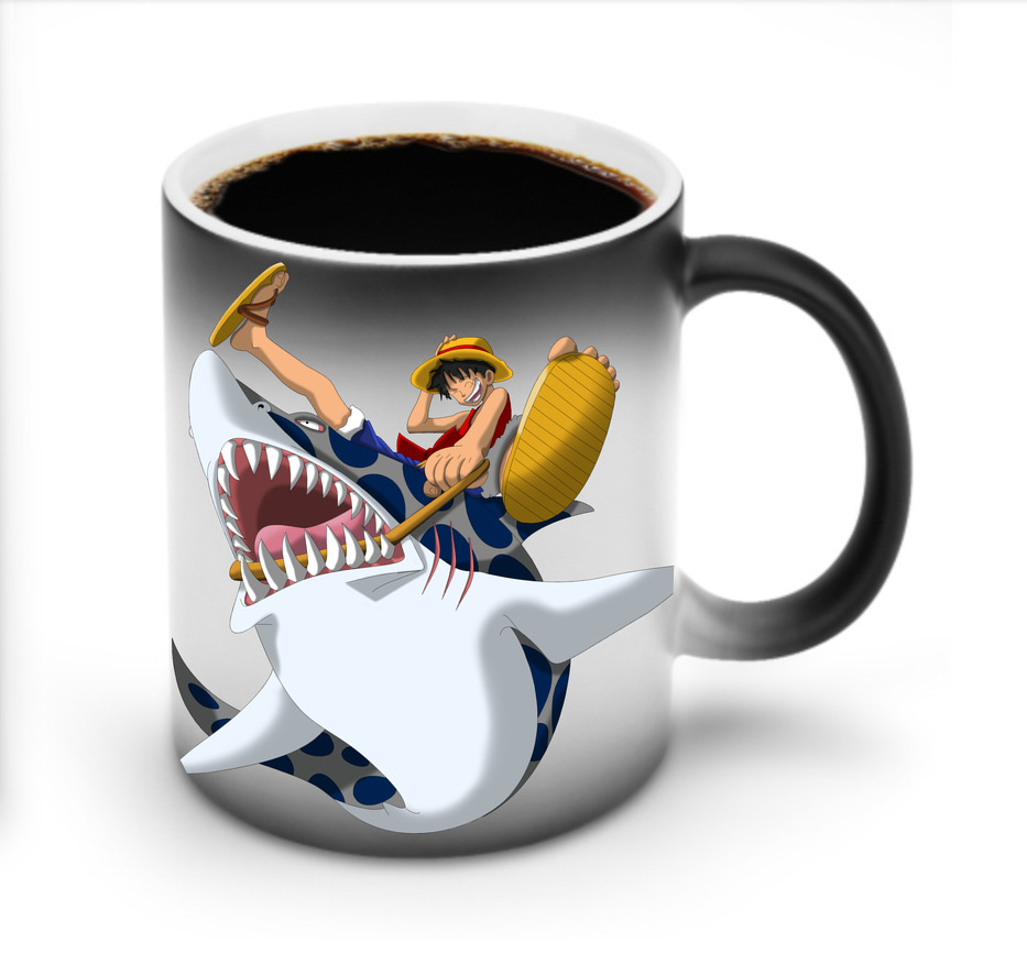 ワンピース モンキー・D・ルフィ ONE PIECE Monkey D. Luffy 温度変色マグカップ