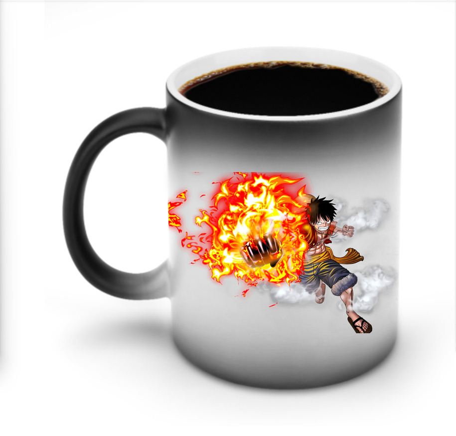 ワンピース モンキー・D・ルフィ ONE PIECE Monkey D. Luffy 温度変色マグカップ