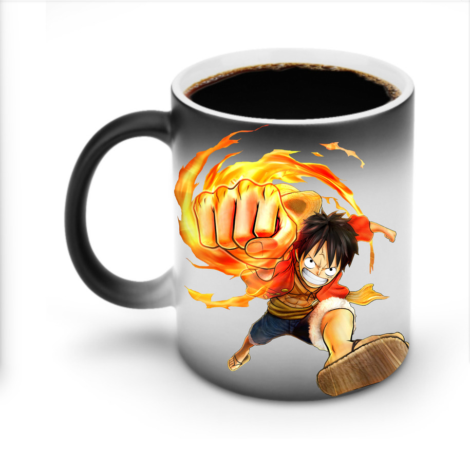 ワンピース モンキー・D・ルフィ ONE PIECE Monkey D. Luffy 温度変色マグカップ