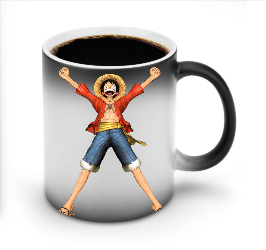 ワンピース モンキー・D・ルフィ ONE PIECE Monkey D. Luffy 温度変色マグカップ