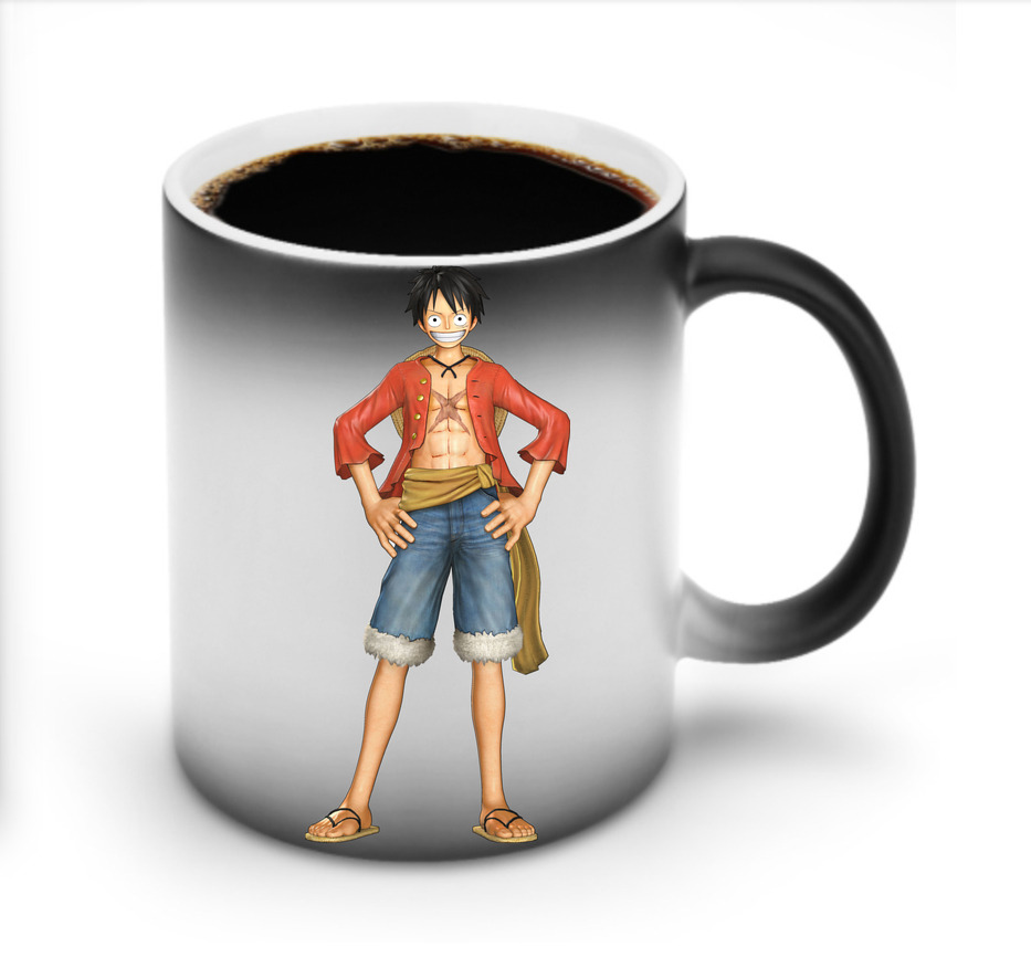 ワンピース モンキー・D・ルフィ ONE PIECE Monkey D. Luffy 温度変色マグカップ