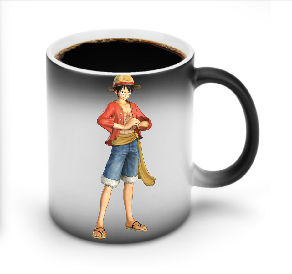 ワンピース モンキー・D・ルフィ ONE PIECE Monkey D. Luffy 温度変色マグカップ