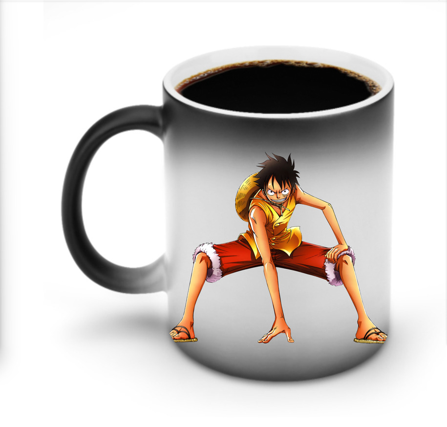 ワンピース モンキー・D・ルフィ ONE PIECE Monkey D. Luffy 温度変色マグカップ