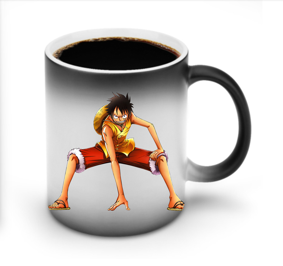 ワンピース モンキー・D・ルフィ ONE PIECE Monkey D. Luffy 温度変色マグカップ