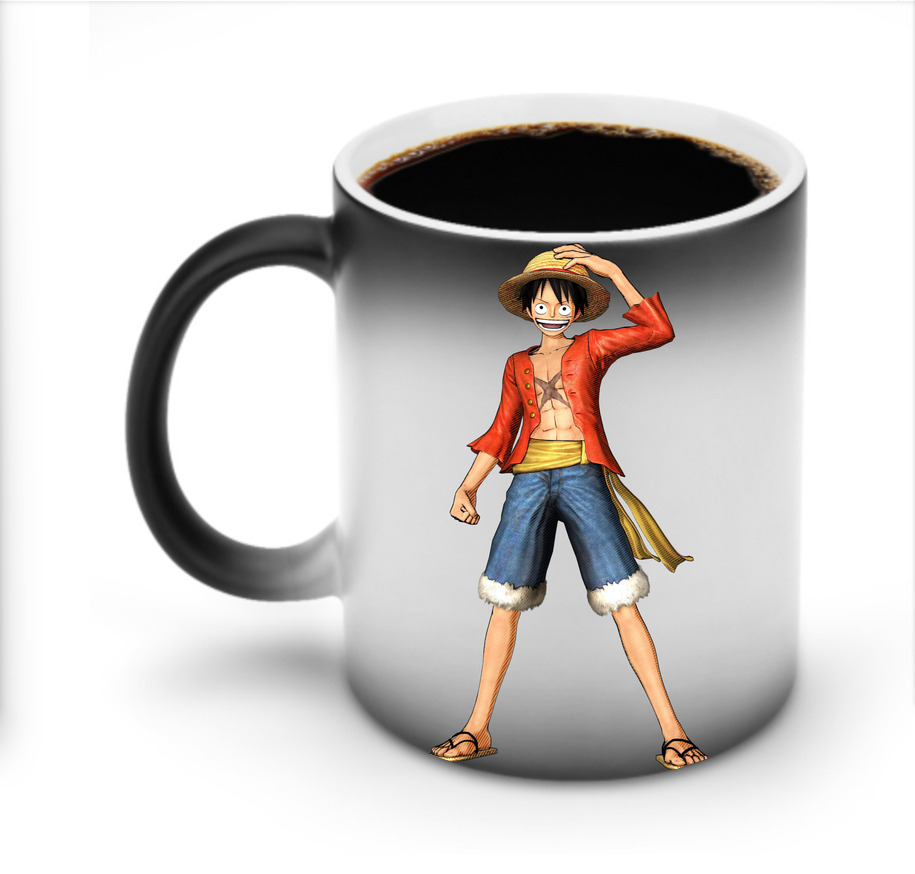 ワンピース モンキー・D・ルフィ ONE PIECE Monkey D. Luffy 温度変色マグカップ