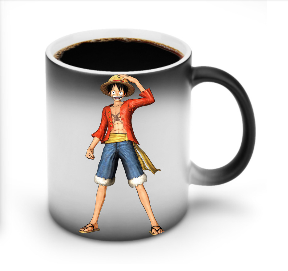 ワンピース モンキー・D・ルフィ ONE PIECE Monkey D. Luffy 温度変色マグカップ