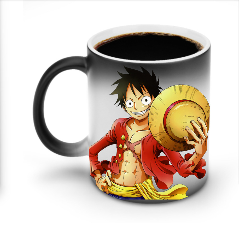 ワンピース モンキー・D・ルフィ ONE PIECE Monkey D. Luffy 温度変色マグカップ