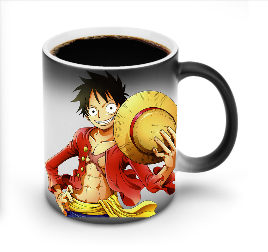 ワンピース モンキー・D・ルフィ ONE PIECE Monkey D. Luffy 温度変色マグカップ