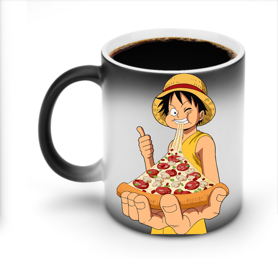 ワンピース モンキー・D・ルフィ ONE PIECE Monkey D. Luffy 温度変色マグカップ