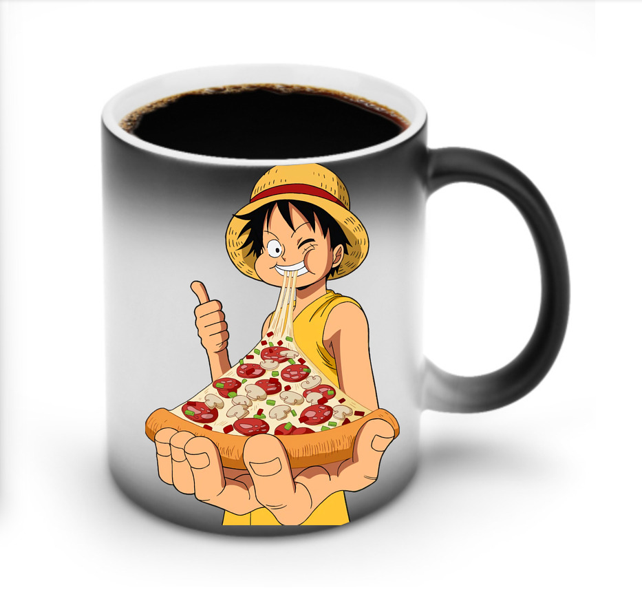 ワンピース モンキー・D・ルフィ ONE PIECE Monkey D. Luffy 温度変色マグカップ