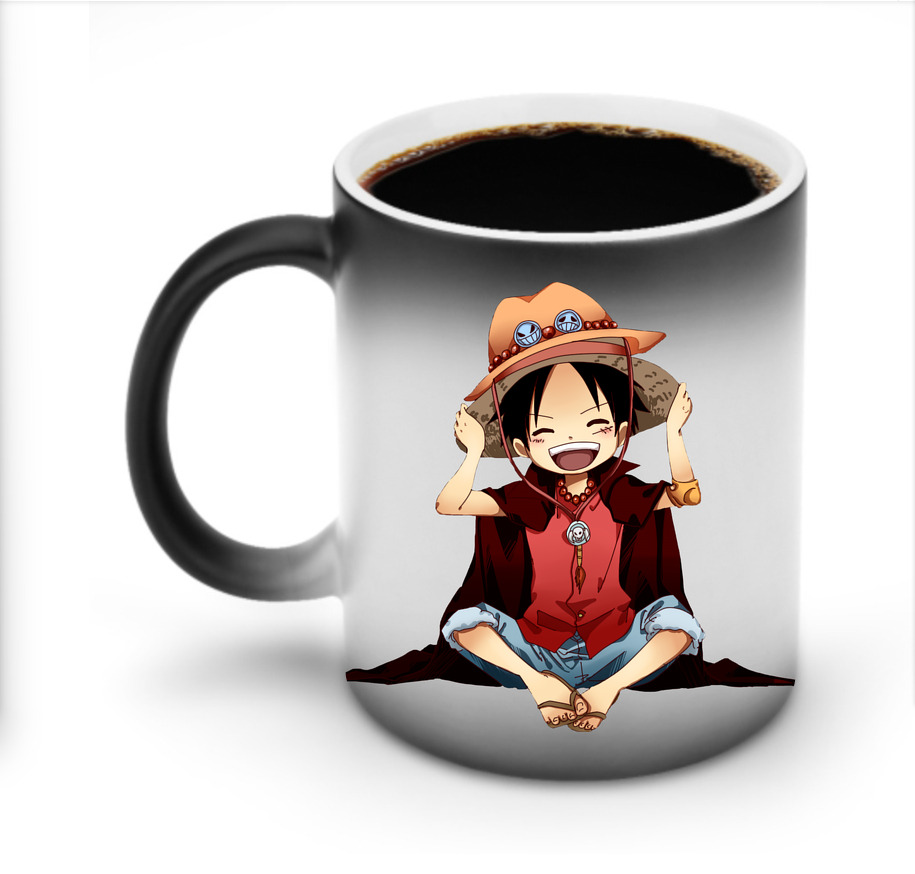 ワンピース モンキー・D・ルフィ ONE PIECE Monkey D. Luffy 温度変色マグカップ