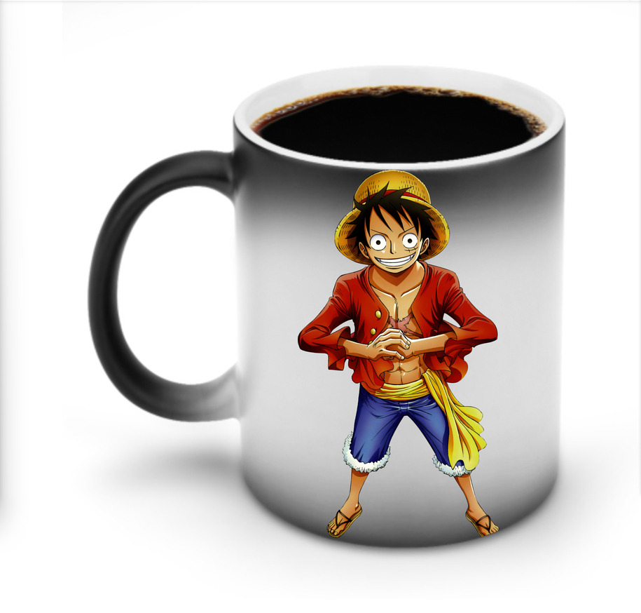 ワンピース モンキー・D・ルフィ ONE PIECE Monkey D. Luffy 温度変色マグカップ