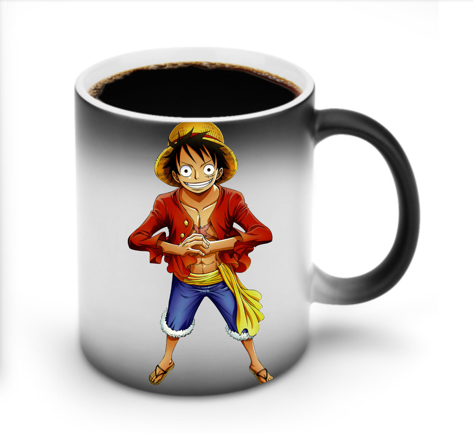 ワンピース モンキー・D・ルフィ ONE PIECE Monkey D. Luffy 温度変色マグカップ