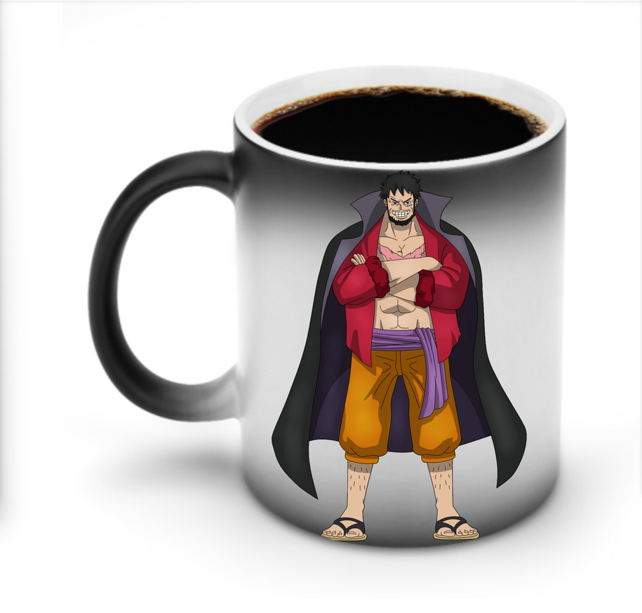ワンピース モンキー・D・ルフィ ONE PIECE Monkey D. Luffy 温度変色マグカップ
