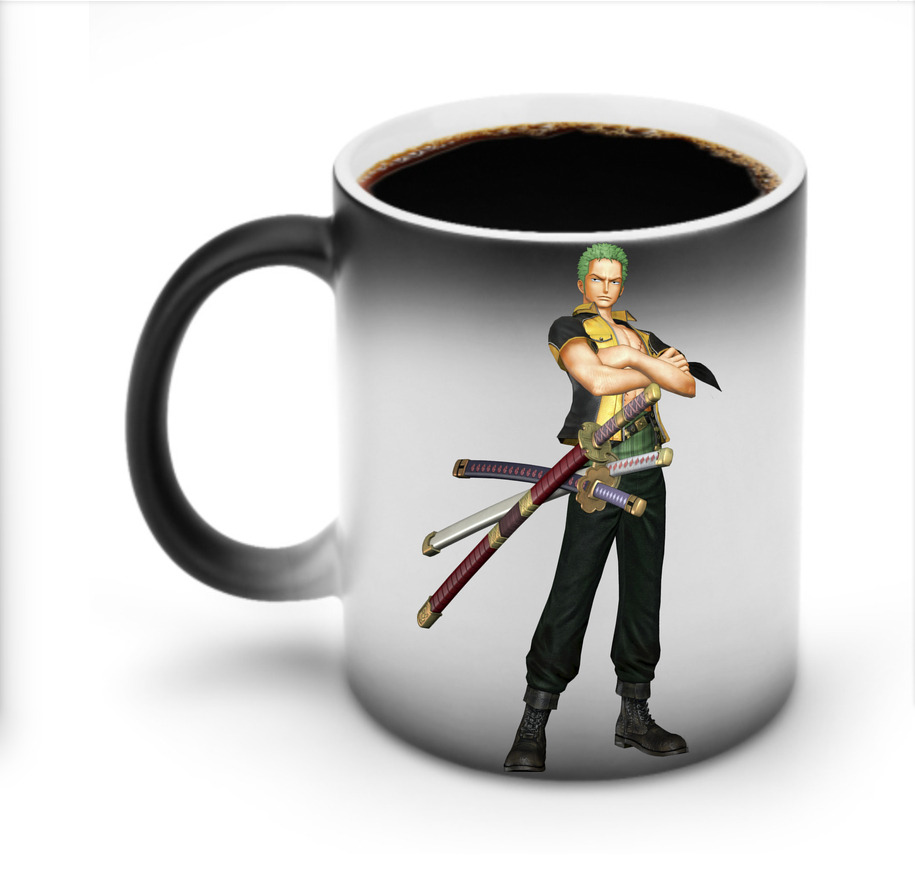 （画像用） ワンピース ロロノア・ゾロ ONE PIECE Roronoa Zoro 温度変色マグカップ