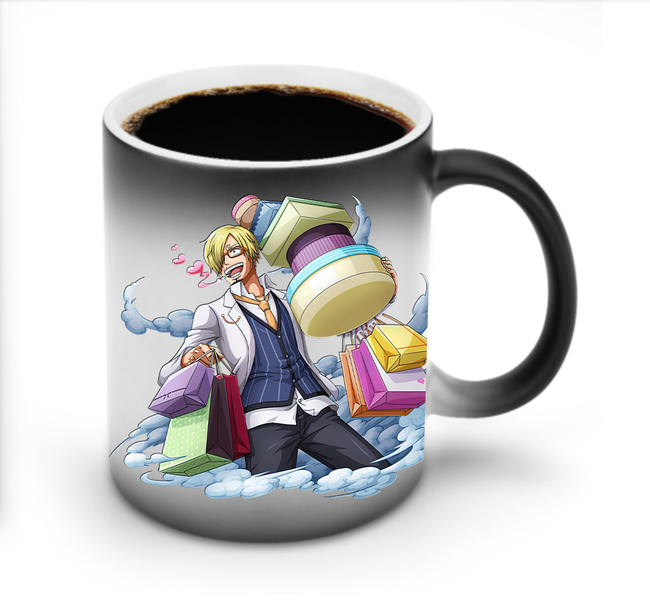 （画像用） ワンピース サンジ ONE PIECE Sanji 温度変色マグカップ