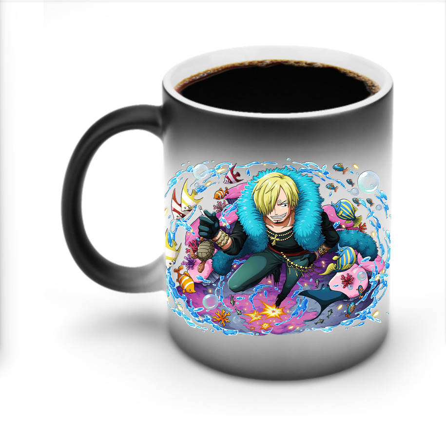 （画像用） ワンピース サンジ ONE PIECE Sanji 温度変色マグカップ