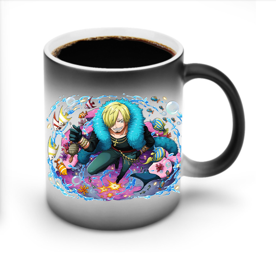 （画像用） ワンピース サンジ ONE PIECE Sanji 温度変色マグカップ