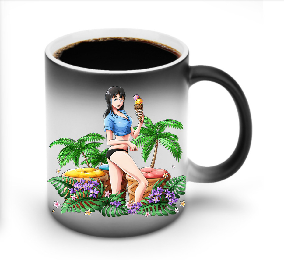ワンピース ニコ・ロビン ONE PIECE Nico Robin 温度変色マグカップ