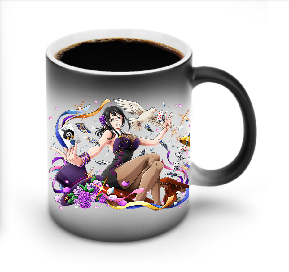 ワンピース ニコ・ロビン ONE PIECE Nico Robin 温度変色マグカップ