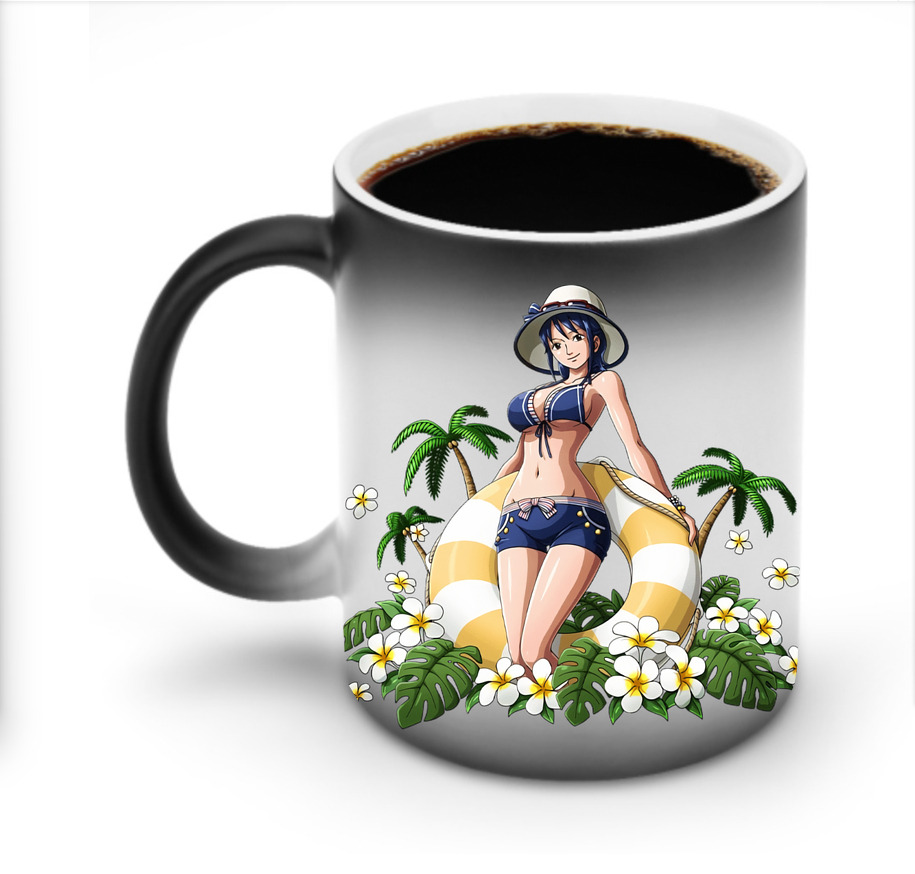 ワンピース ニコ・ロビン ONE PIECE Nico Robin 温度変色マグカップ