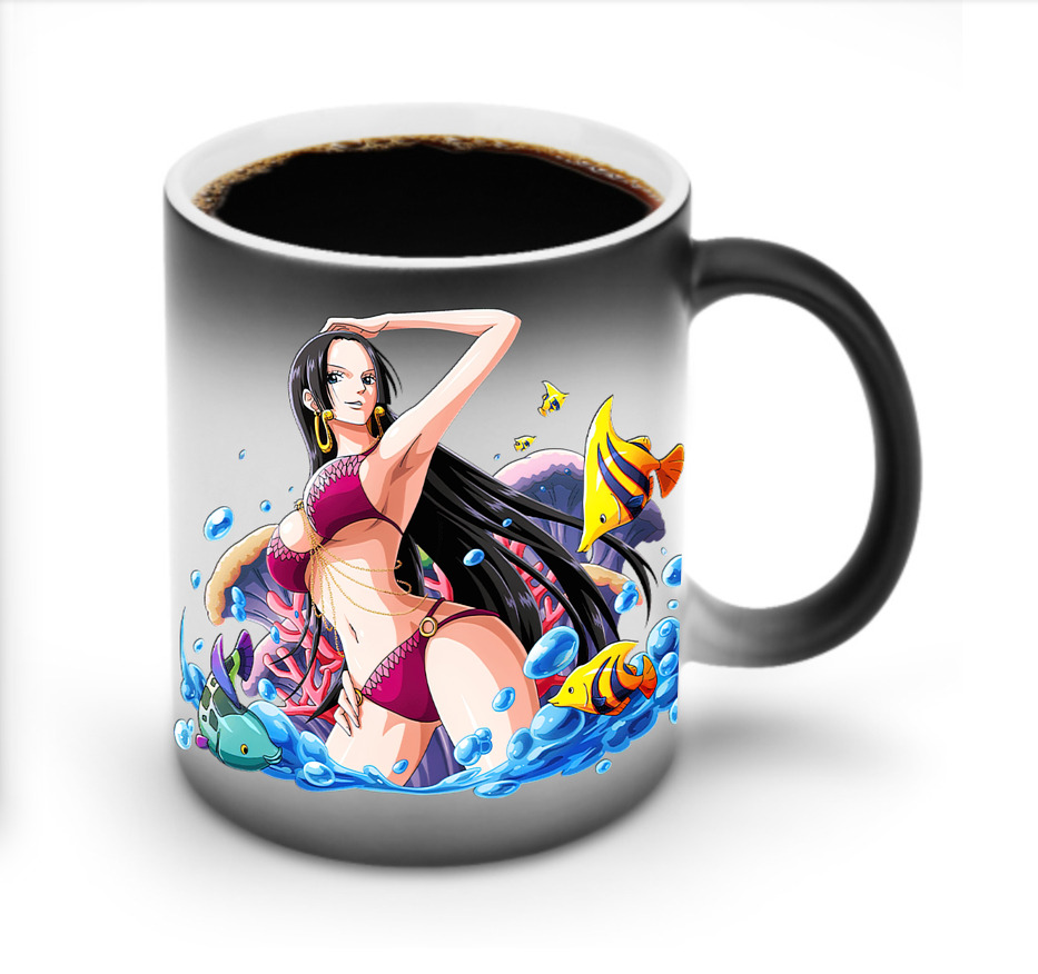 ワンピース ボア・ハンコック ONE PIECE Boa·Hancock 温度変色マグカップ