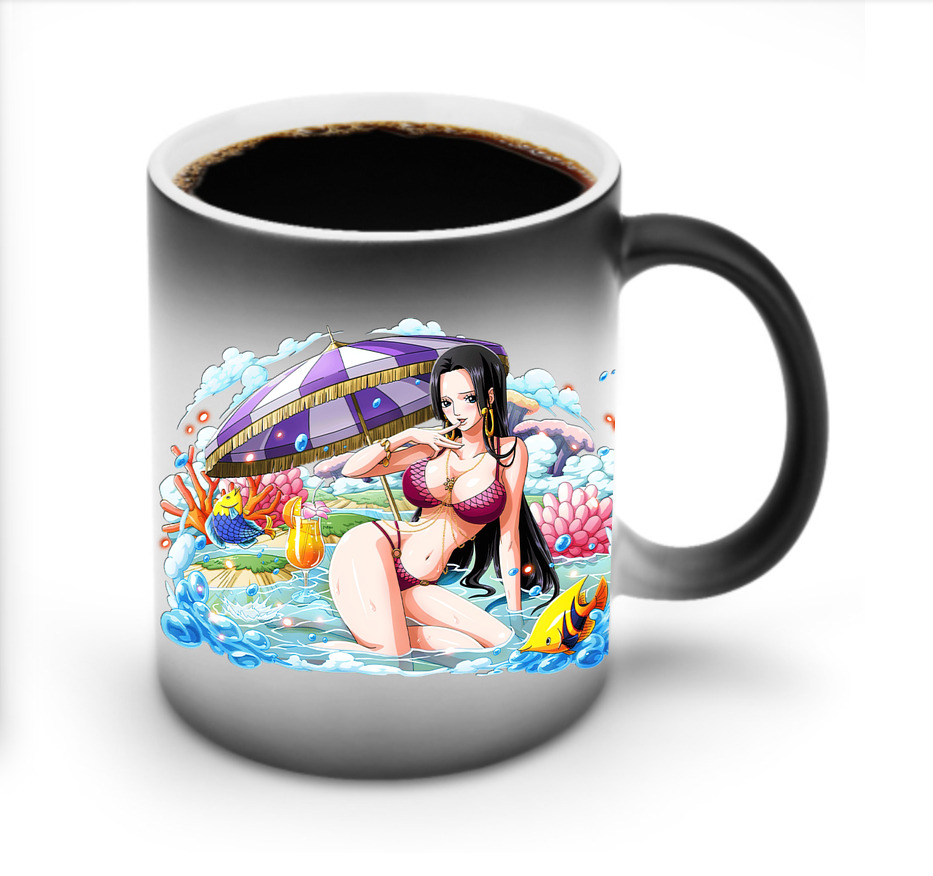 ワンピース ボア・ハンコック ONE PIECE Boa·Hancock 温度変色マグカップ