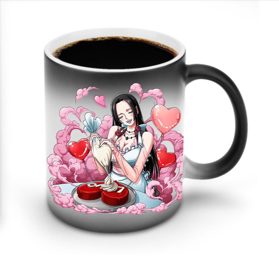 ワンピース ボア・ハンコック ONE PIECE Boa·Hancock 温度変色マグカップ