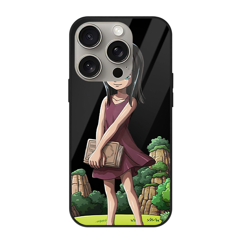 （画像用） ワンピース ニコ・ロビン ONE PIECE Nico Robin 【iPhone15Pro対応】スマホケース 耐衝撃＆黄変防止 背面ガラス