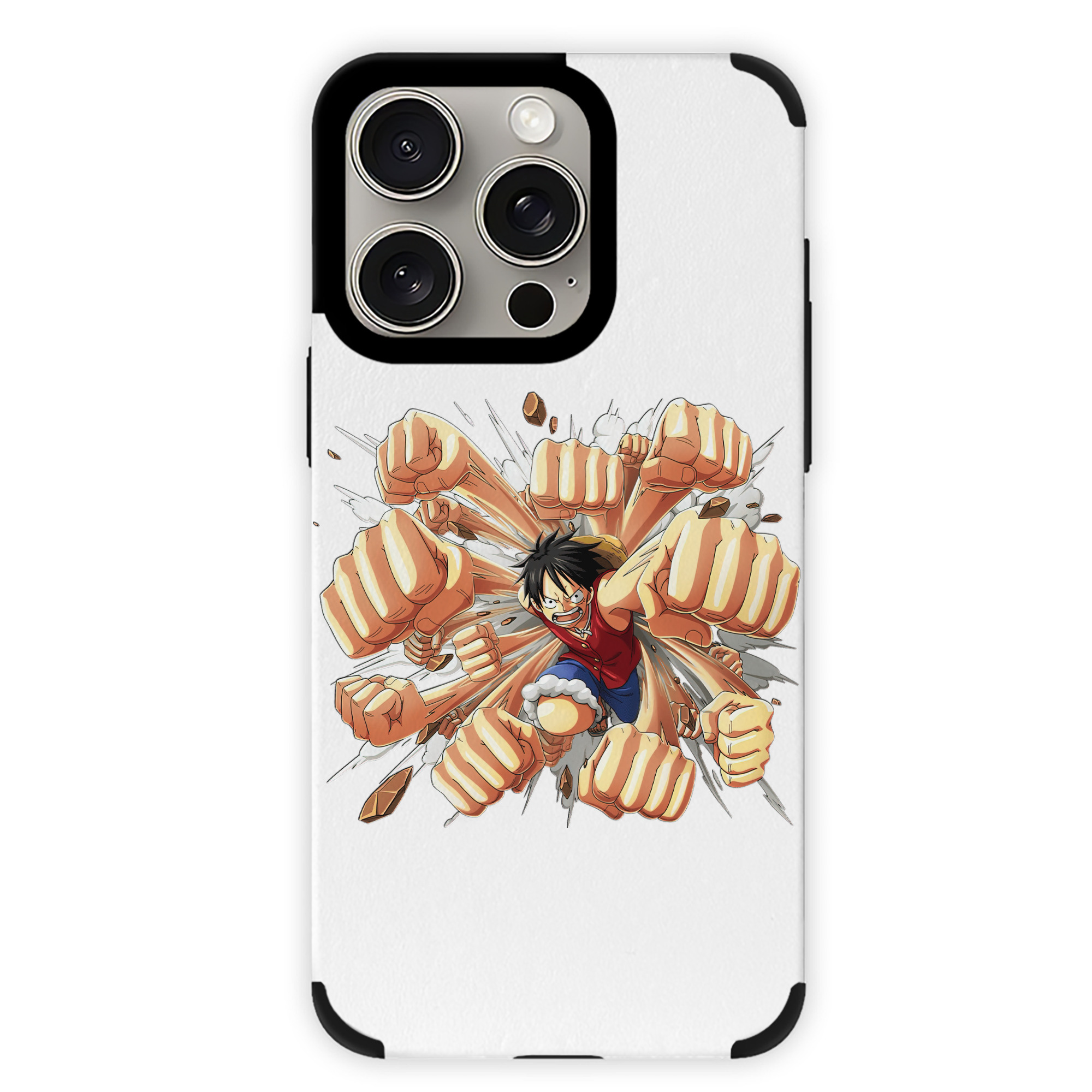 （画像用） ワンピース モンキー・D・ルフィ ONE PIECE Monkey D. Luffy 【iPhone15ProMax対応】 PUレザー スマホケース 耐衝撃＆黄変防止