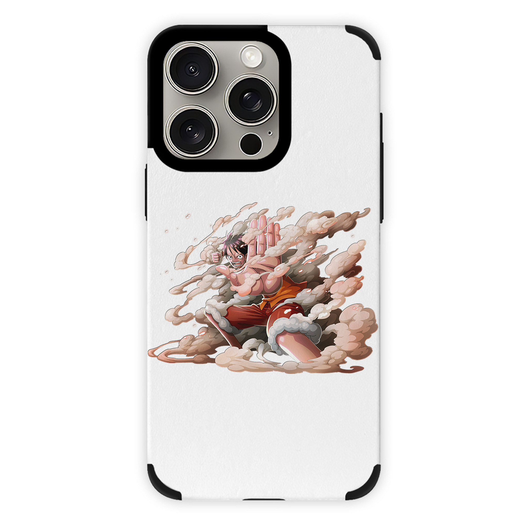 （画像用） ワンピース モンキー・D・ルフィ ONE PIECE Monkey D. Luffy 【iPhone15ProMax対応】 PUレザー スマホケース 耐衝撃＆黄変防止