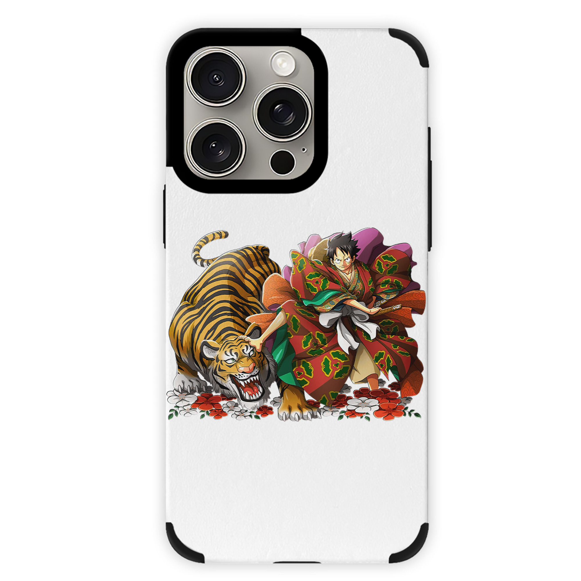 （画像用） ワンピース モンキー・D・ルフィ ONE PIECE Monkey D. Luffy 【iPhone15ProMax対応】 PUレザー スマホケース 耐衝撃＆黄変防止
