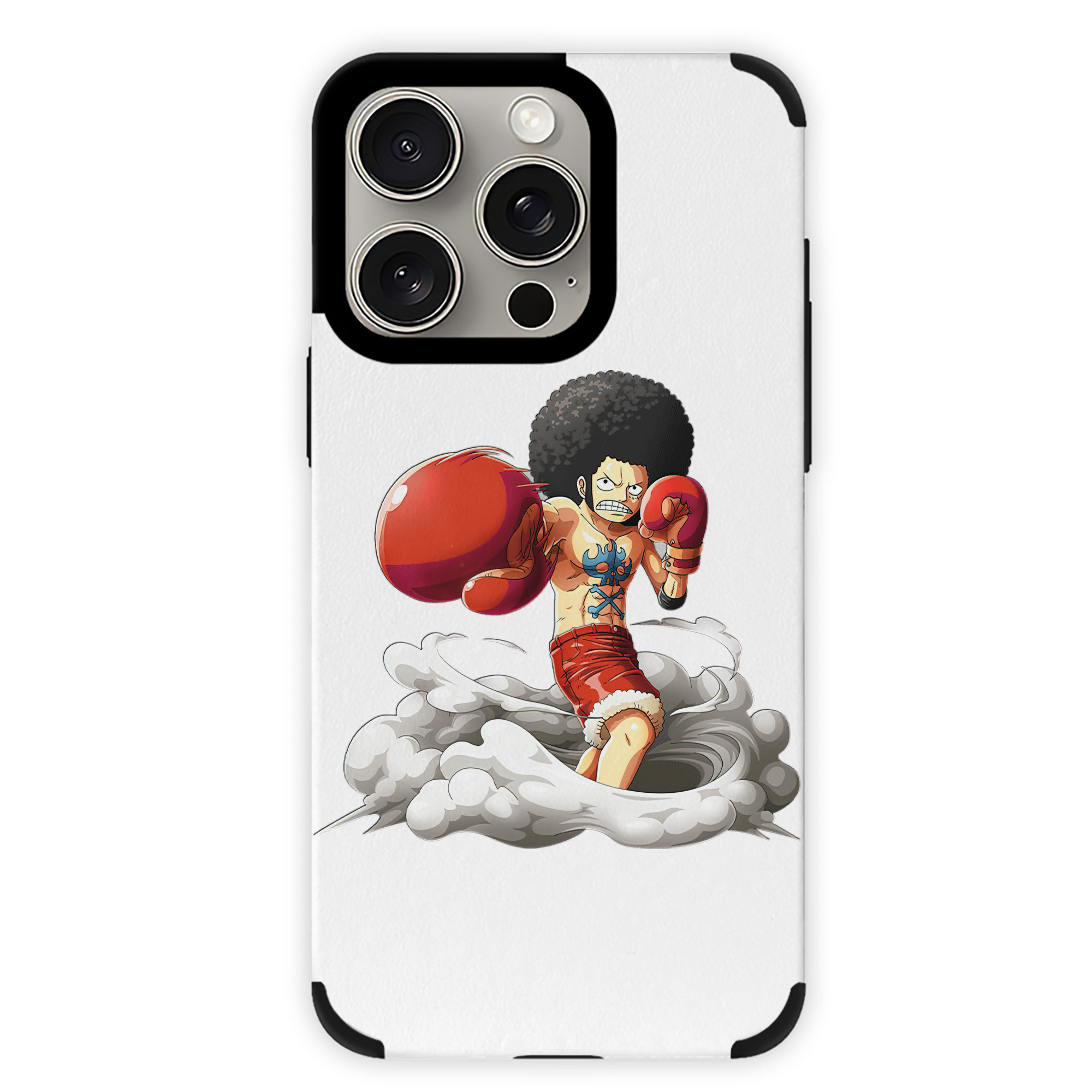 （画像用） ワンピース モンキー・D・ルフィ ONE PIECE Monkey D. Luffy 【iPhone15ProMax対応】 PUレザー スマホケース 耐衝撃＆黄変防止