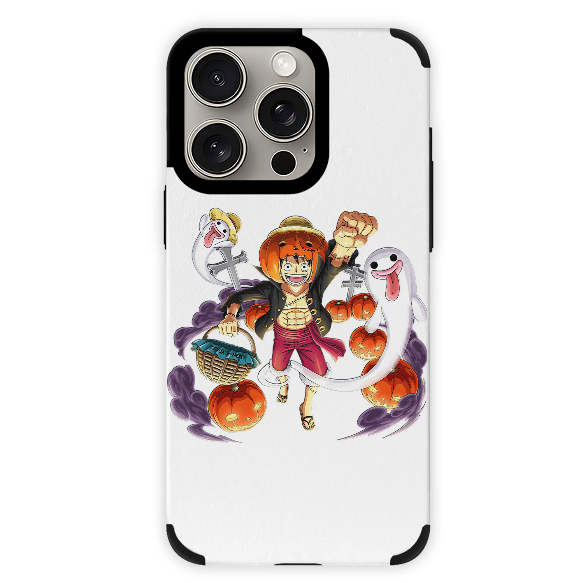 （画像用） ワンピース モンキー・D・ルフィ ONE PIECE Monkey D. Luffy 【iPhone15ProMax対応】 PUレザー スマホケース 耐衝撃＆黄変防止