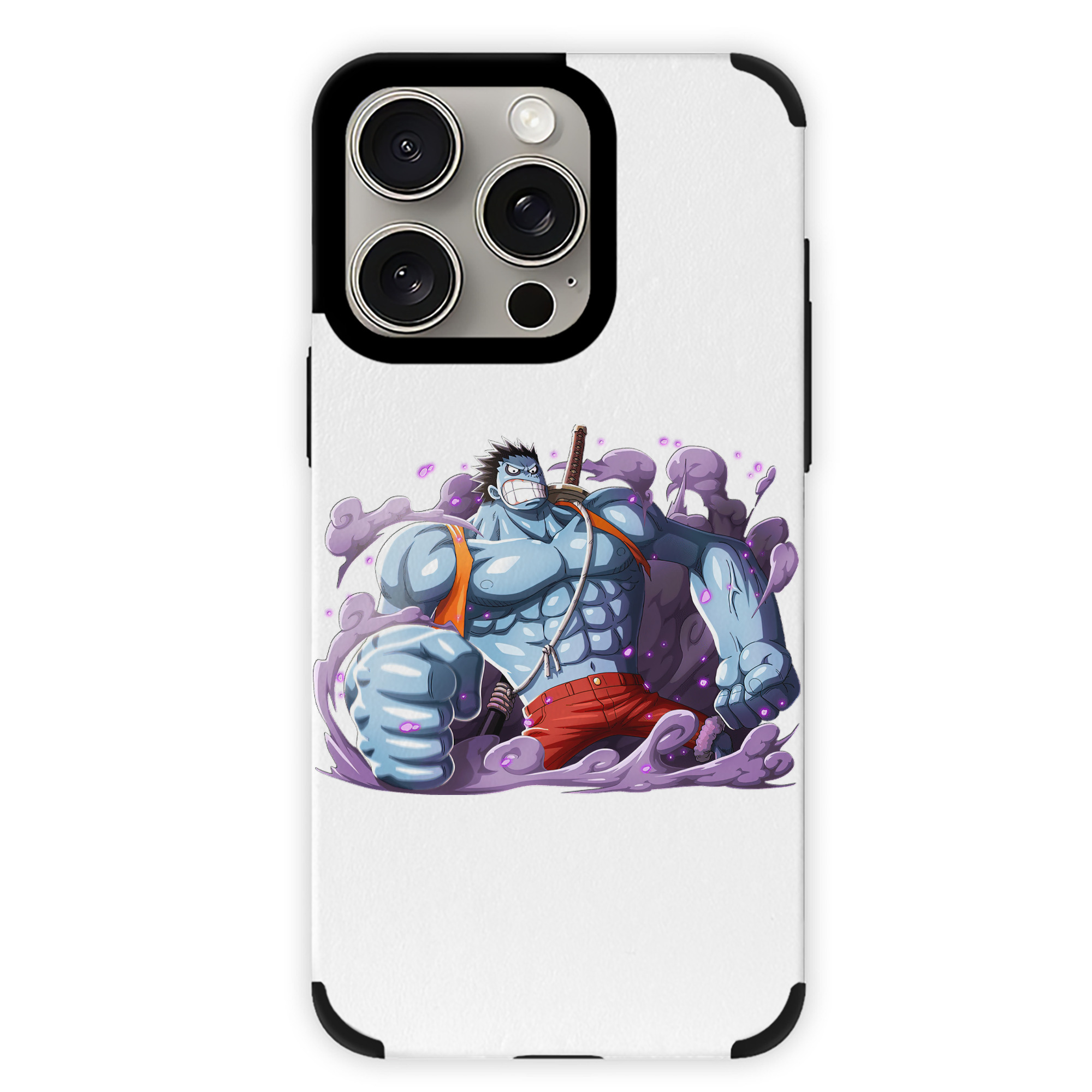（画像用） ワンピース モンキー・D・ルフィ ONE PIECE Monkey D. Luffy 【iPhone15ProMax対応】 PUレザー スマホケース 耐衝撃＆黄変防止