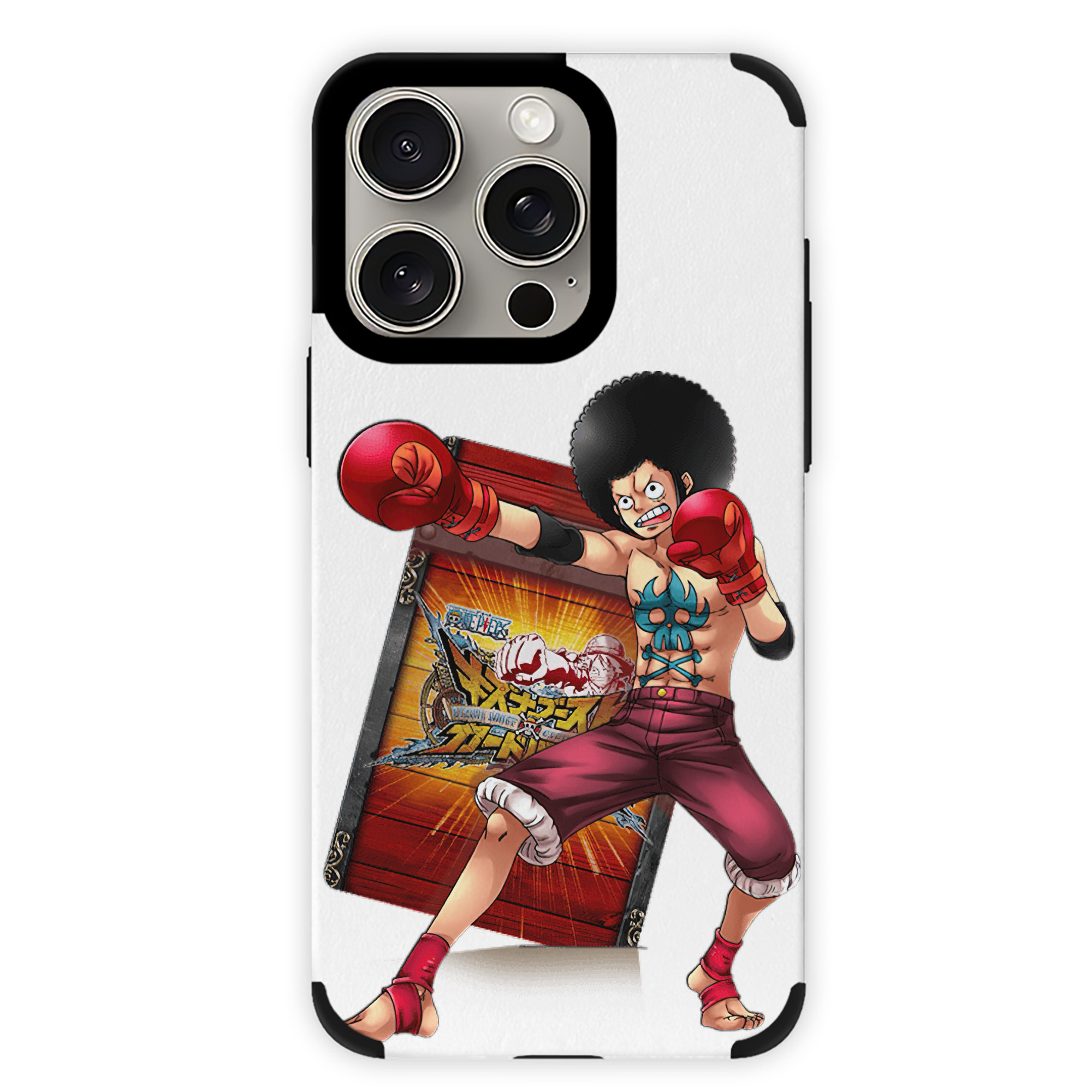 （画像用） ワンピース モンキー・D・ルフィ ONE PIECE Monkey D. Luffy 【iPhone15ProMax対応】 PUレザー スマホケース 耐衝撃＆黄変防止
