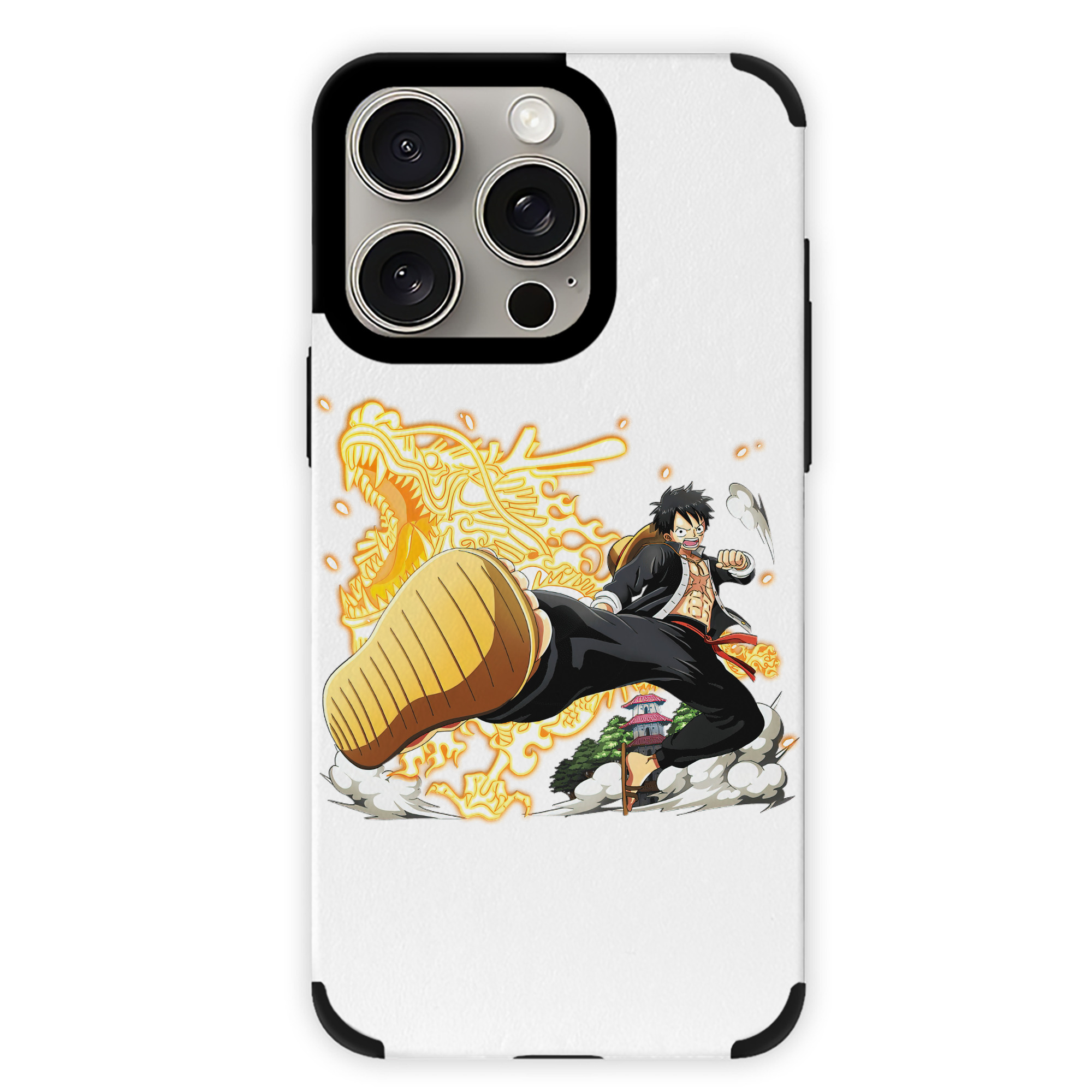 （画像用） ワンピース モンキー・D・ルフィ ONE PIECE Monkey D. Luffy 【iPhone15ProMax対応】 PUレザー スマホケース 耐衝撃＆黄変防止
