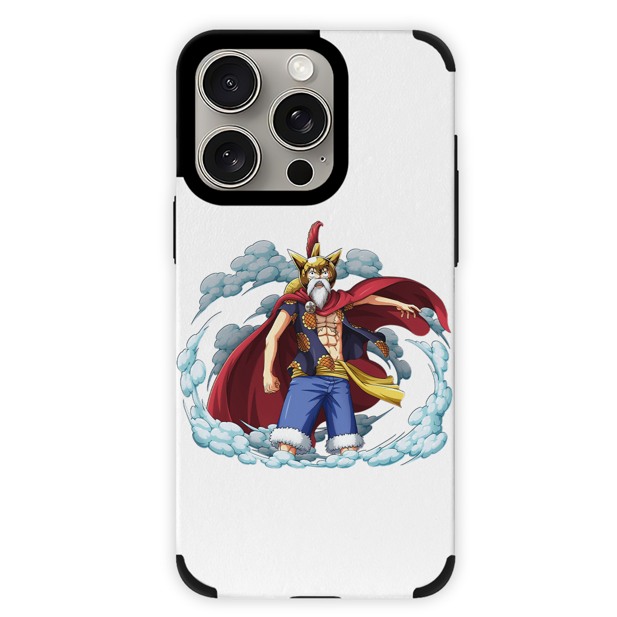 （画像用） ワンピース モンキー・D・ルフィ ONE PIECE Monkey D. Luffy 【iPhone15ProMax対応】 PUレザー スマホケース 耐衝撃＆黄変防止