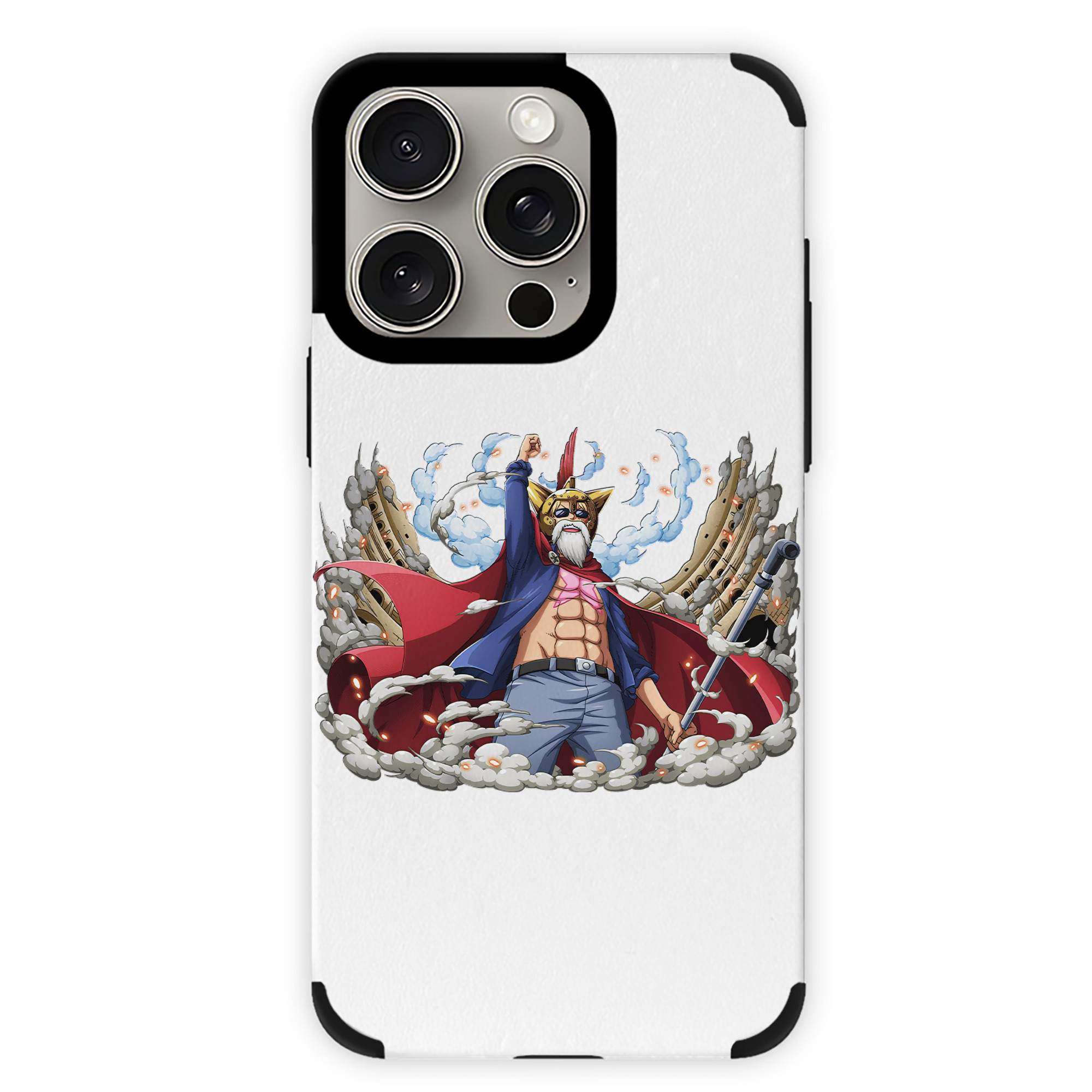 （画像用） ワンピース モンキー・D・ルフィ ONE PIECE Monkey D. Luffy 【iPhone15ProMax対応】 PUレザー スマホケース 耐衝撃＆黄変防止